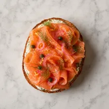 Smoked Salmon Brioche